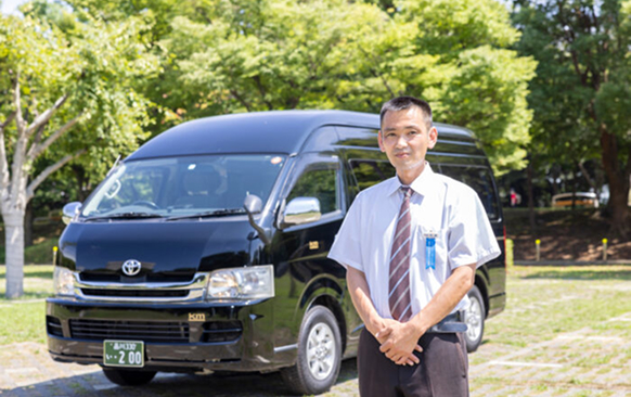 元トラックドライバー　中途入社