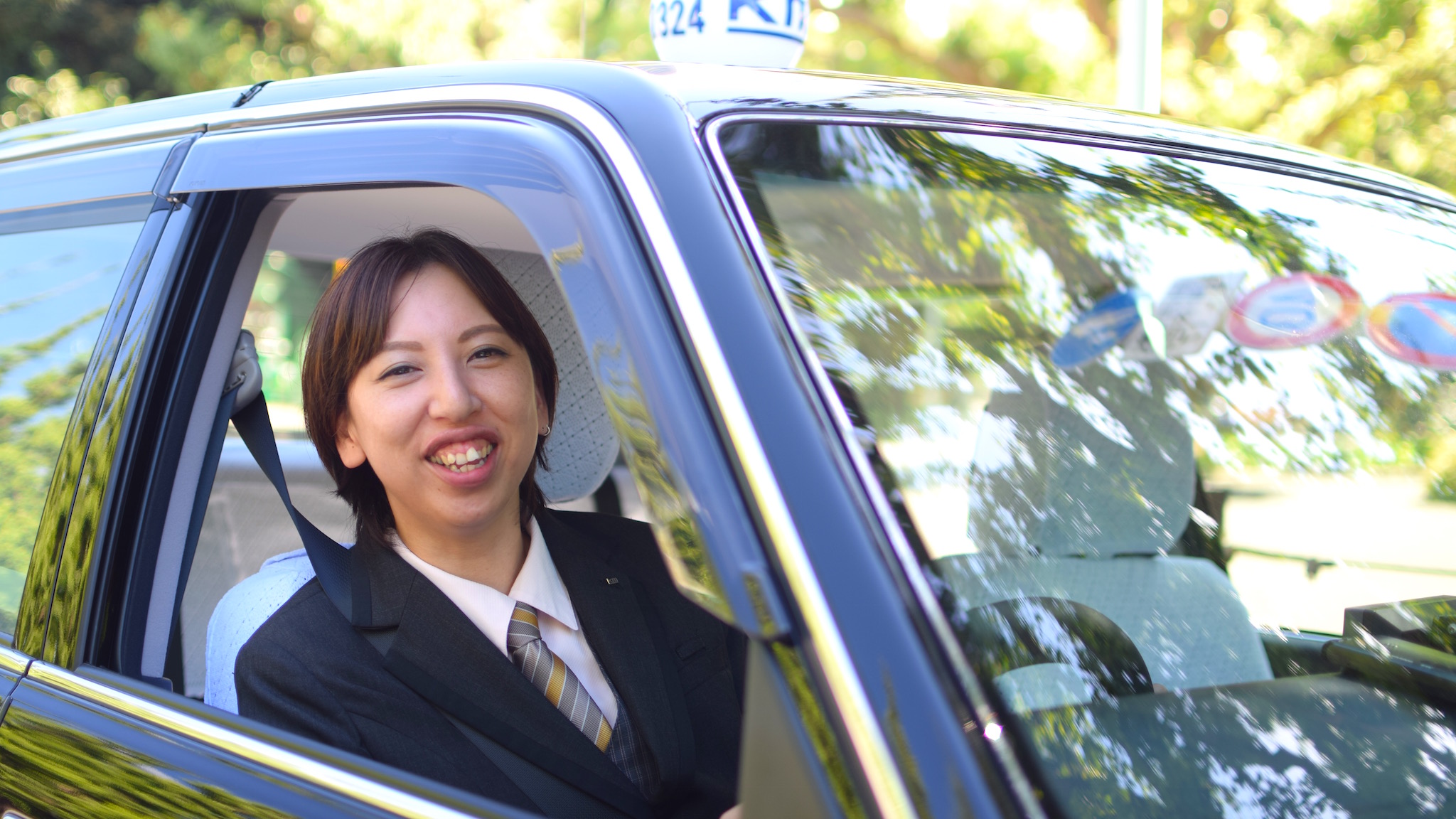 反対する夫を押し切り転職したタクシードライバー。国際自動車（kmタクシー）初の女性班長に。