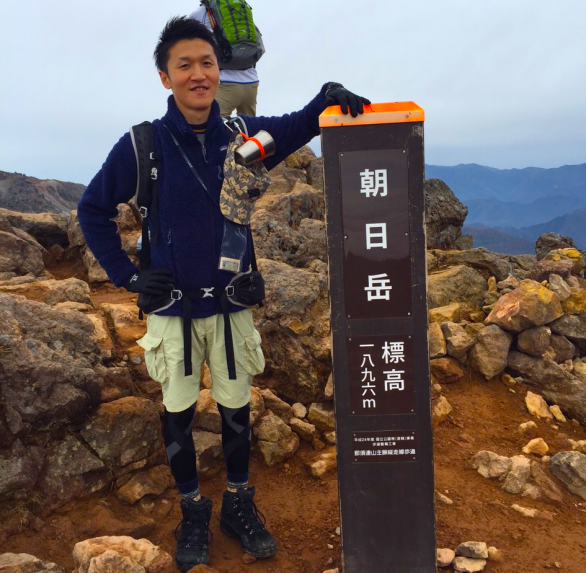 国際ハイヤー株式会社のイケメンハイヤードライバーの斉藤さんの趣味山登り
